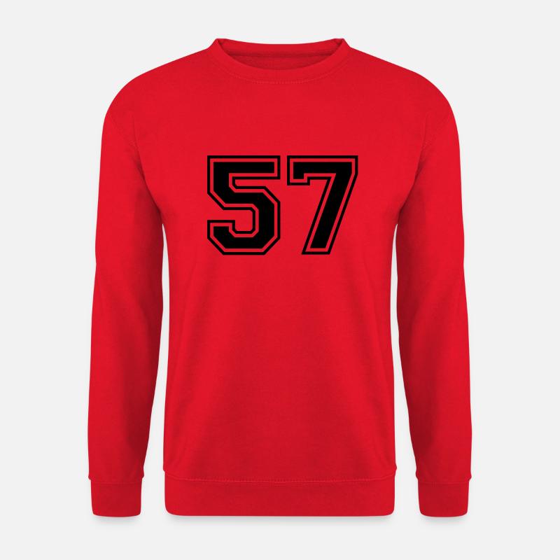 57 - Unisex Pullover - Rot