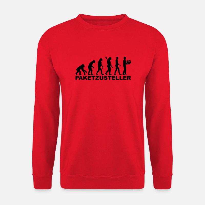 Paketzusteller - Unisex Pullover - Rot