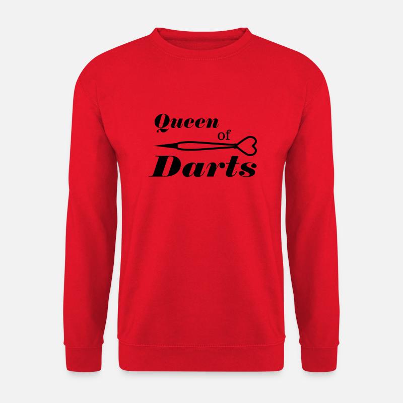 Darts Dart - Unisex Pullover - Rot