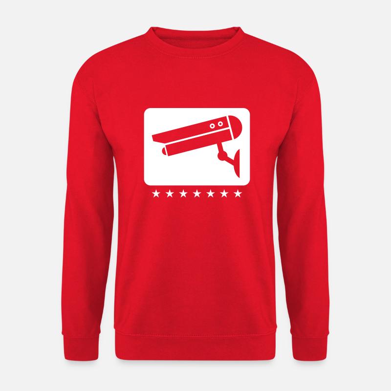 kamera icon - Unisex Pullover - Rot