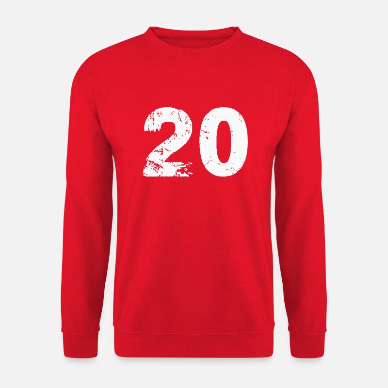 20 - Unisex Pullover - Rot