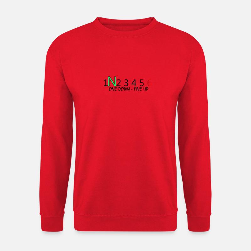 ONEdownFIVEup - Unisex Pullover - Rot