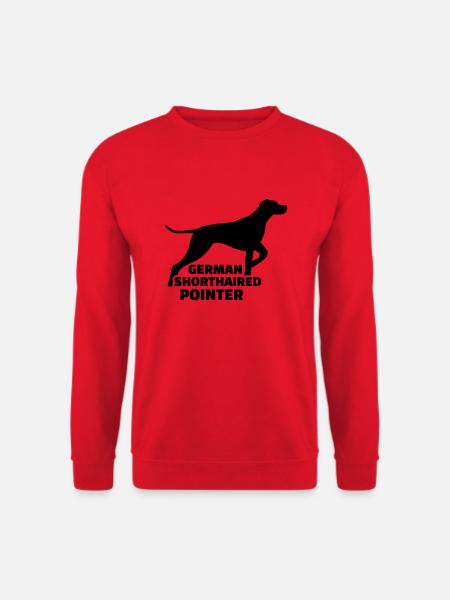 German Shorthaired Pointer - Unisex Sweatshirt - red