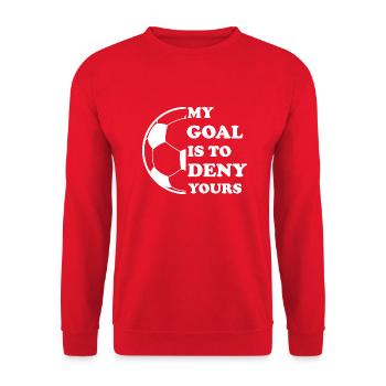 Fußball Football - Sweat-shirt Unisexe - rouge - Devant - Alina (178cm) & Michal (187cm)
