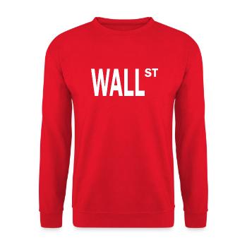 Bitcoin Trading Crypto Stocks - Sweat-shirt Unisexe - rouge - Devant - Alina (178cm) & Michal (187cm)