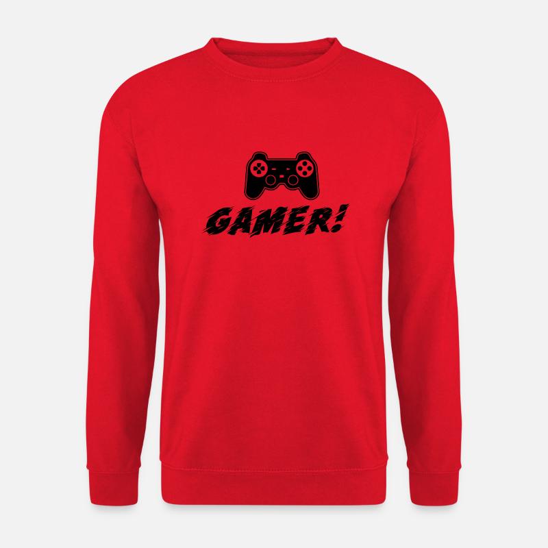 Game Gaming PC - Unisex Sweatshirt - red
