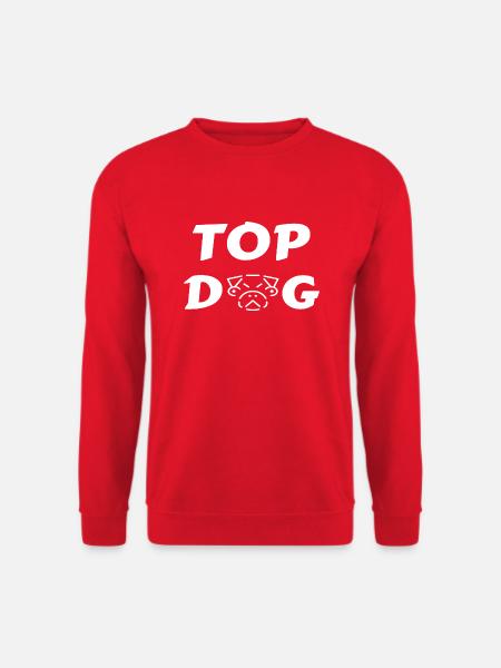 TOP DOG - Unisex Sweatshirt - red