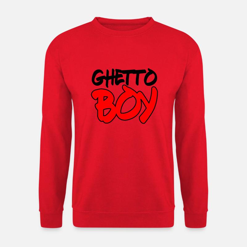 Ghetto Boy 2 - Unisex Sweatshirt - red