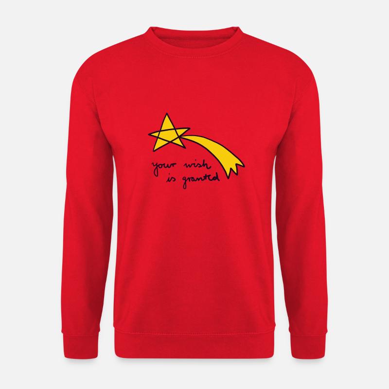 your wish is granted - Unisex Sweatshirt - red