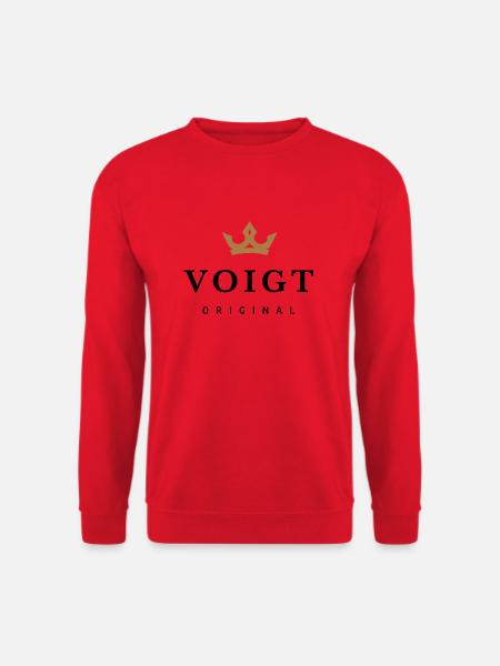 Voigt - Sweat-shirt Unisexe - rouge