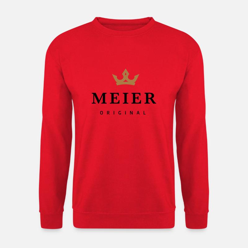 Meier - Unisex Pullover - Rot