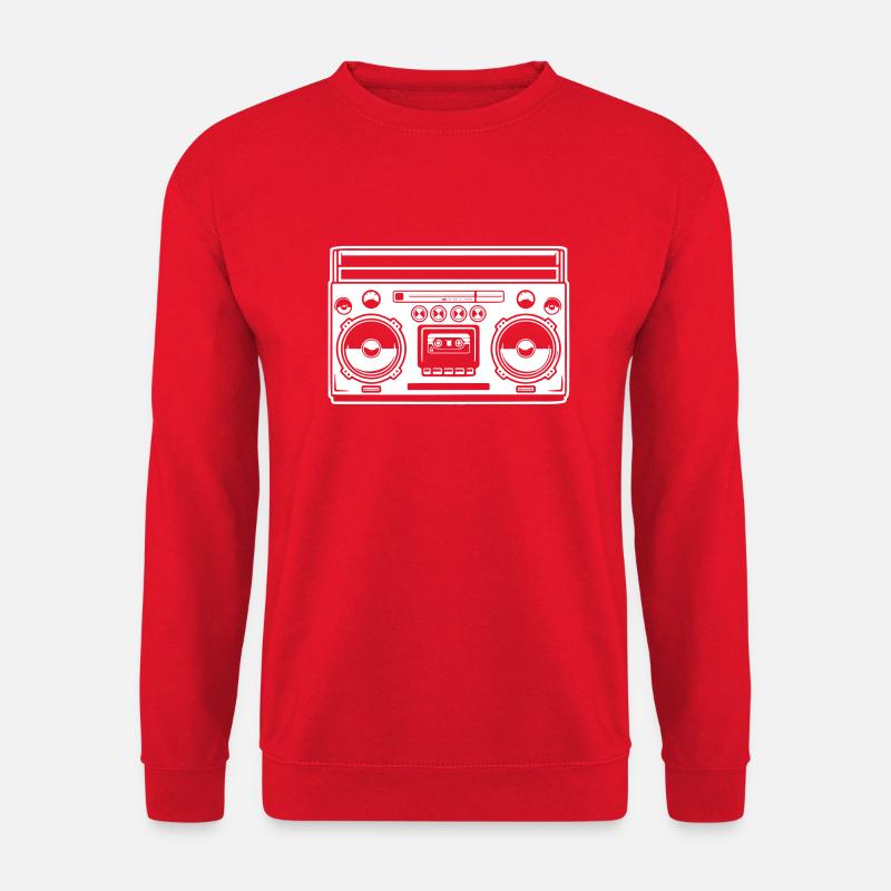 ghettoblaster - Unisex Pullover - Rot