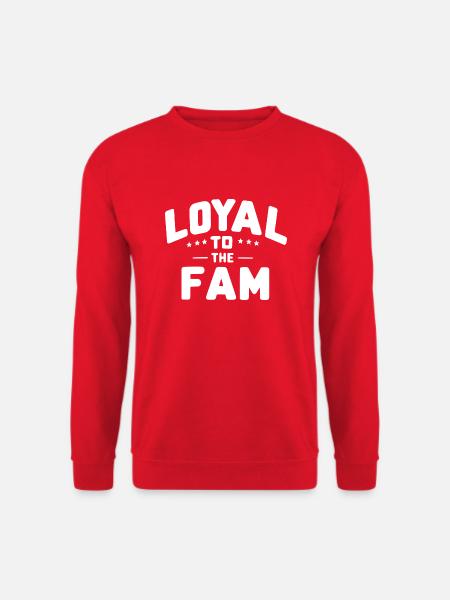Loyal to the Fam - Unisex Sweatshirt - red