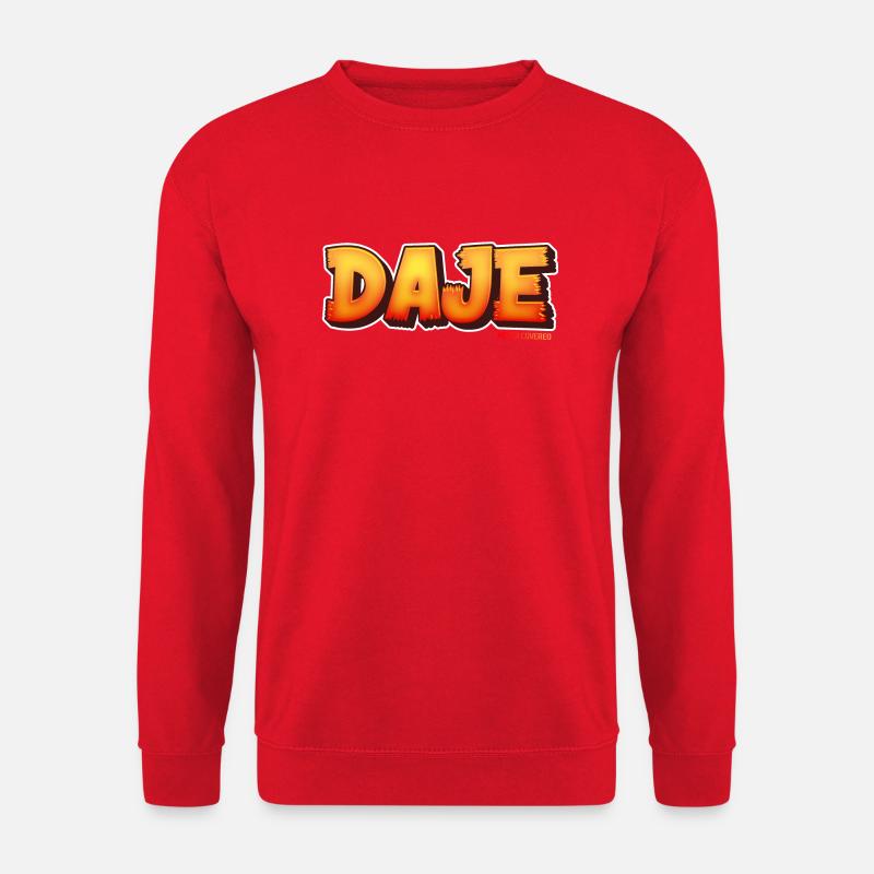 Römische Redewendungen: DAJE - Unisex Pullover - Rot