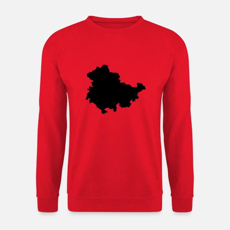 Thuringe - Sweat-shirt Unisexe - rouge