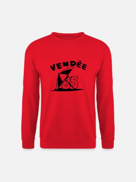 Vendee 85 . P.A.P - Sweat-shirt Unisexe - rouge