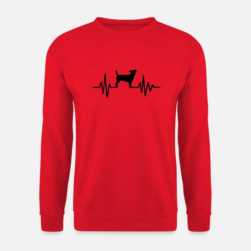 Jack Russell - Unisex Pullover - Rot