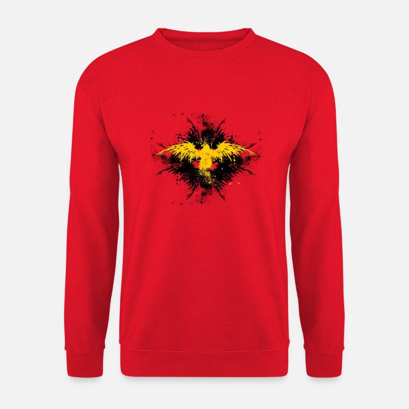 Eagle Graffiti - Unisex Sweatshirt - red
