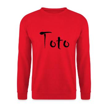toto - Unisex Pullover - Rot - Vorne - Alina (178cm) & Michal (187cm)
