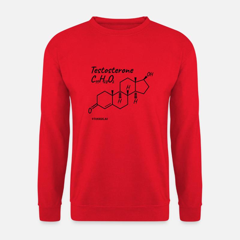 Testosteron - Unisex Pullover - Rot