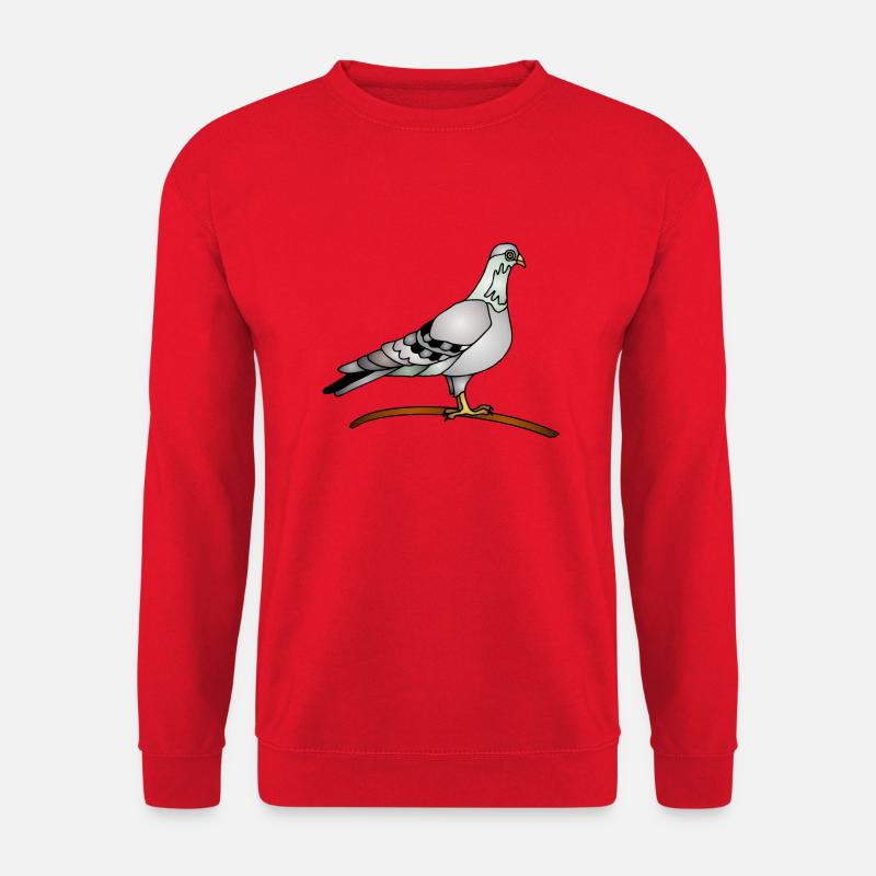 Vogel - Unisex Pullover - Rot