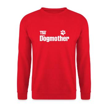 Hund Dog - Unisex Pullover - Rot - Vorne - Alina (178cm) & Michal (187cm)