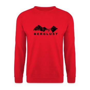 Berglust - (4) - Unisex Pullover - Rot - Vorne - Alina (178cm) & Michal (187cm)