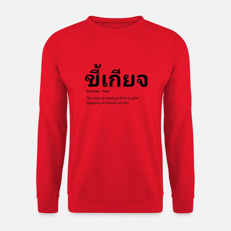 thai - Unisex Pullover - Rot