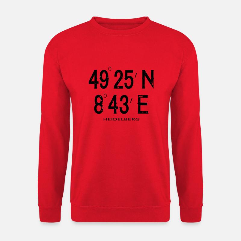 Mannheim Monnem Mannheimat - Unisex Pullover - Rot