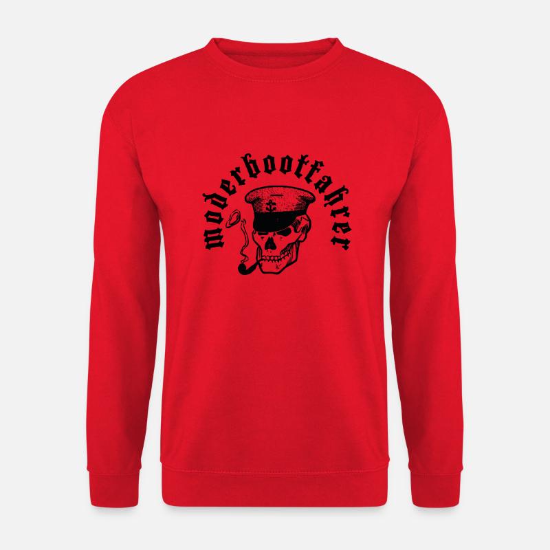 Moderboot 1 - Sweat-shirt Unisexe - rouge