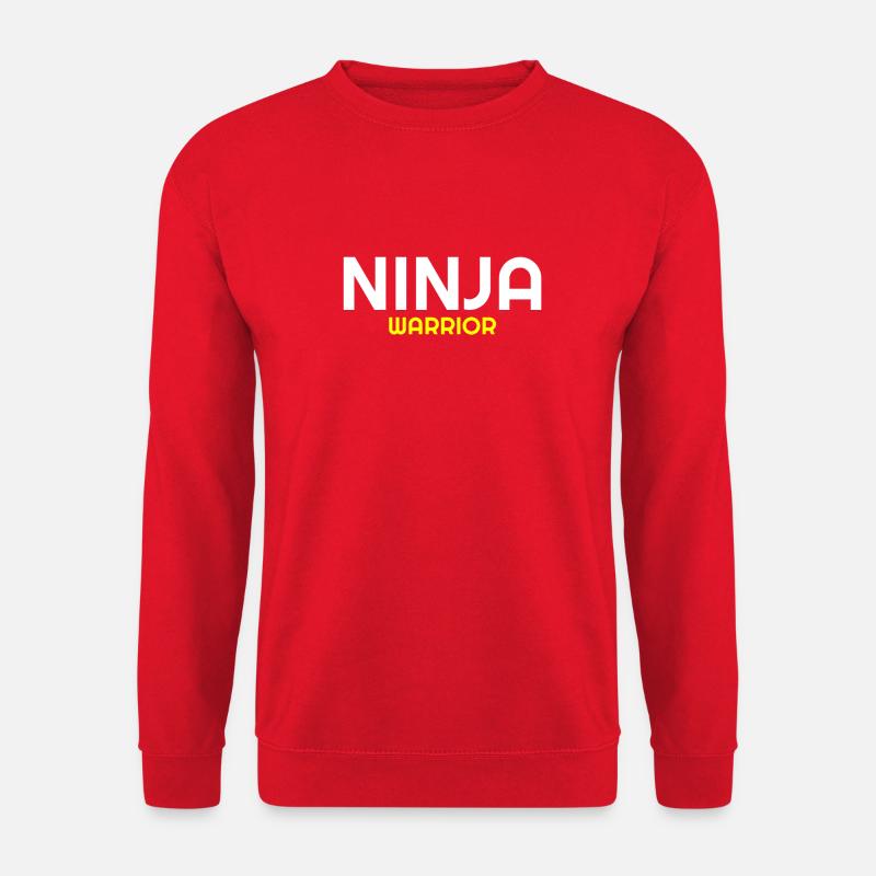 Alles über Ninja, Ninja, Ninja Hoodies, Ninja Shirt - Unisex Pullover - Rot