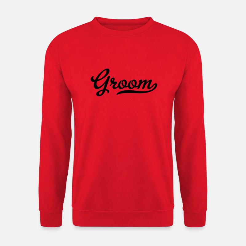 Bräutigam - Unisex Pullover - Rot