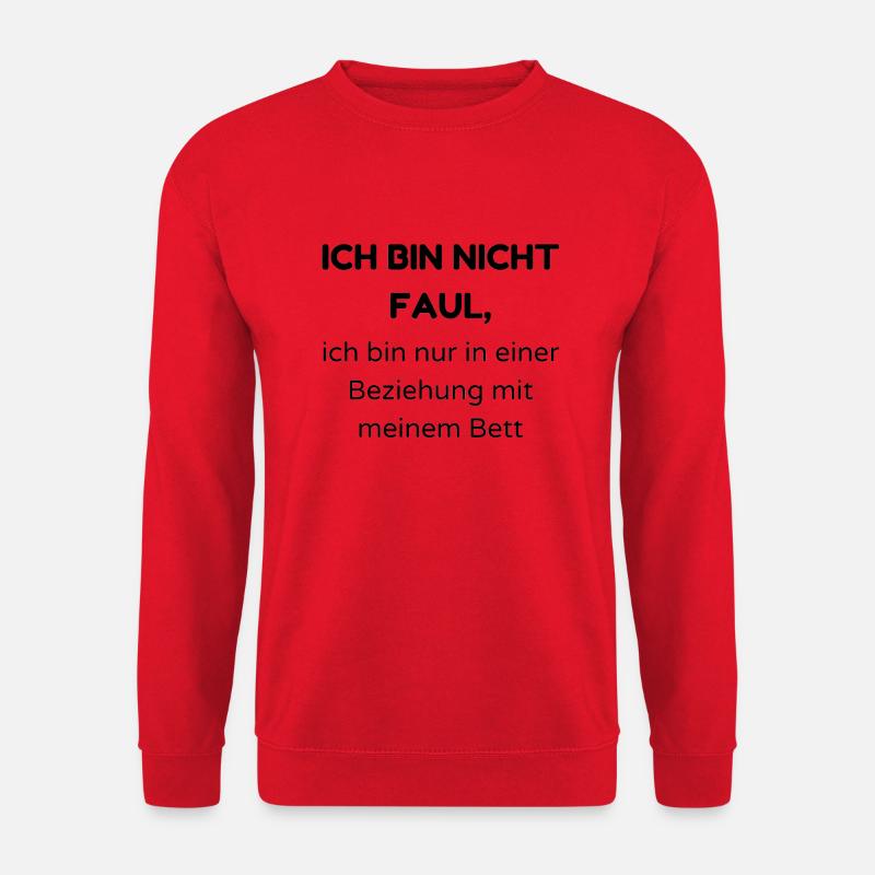 faul3 - Unisex Pullover - Rot