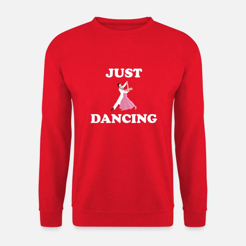 Dancing Dance Music - Unisex Sweatshirt - red