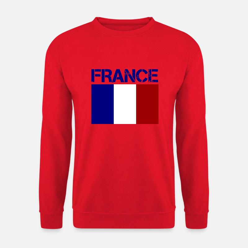 france - Unisex Pullover - Rot