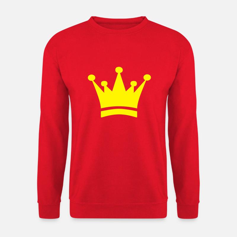 Krone (V) - Unisex Pullover - Rot