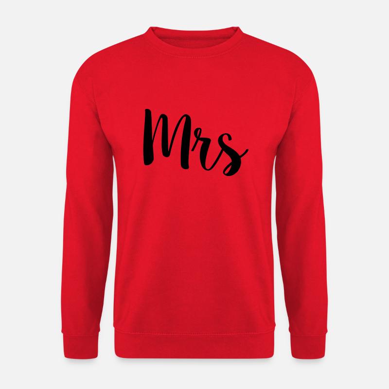mrs simple - Unisex Pullover - Rot