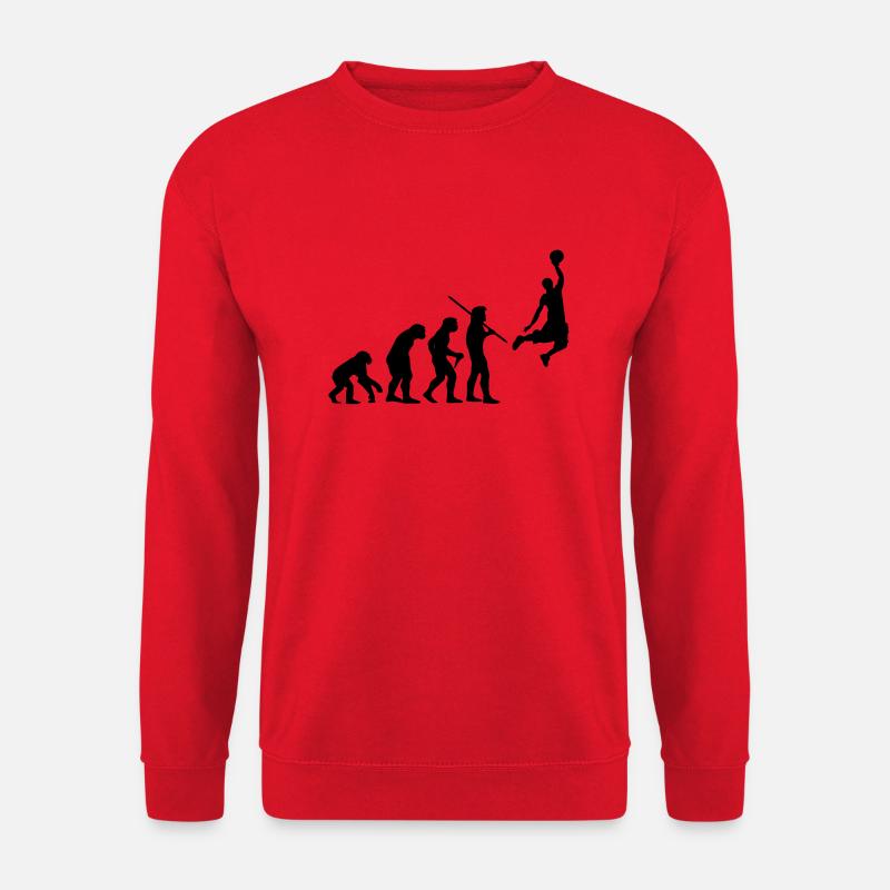 Evolution Basketball - Unisex Sweatshirt - red