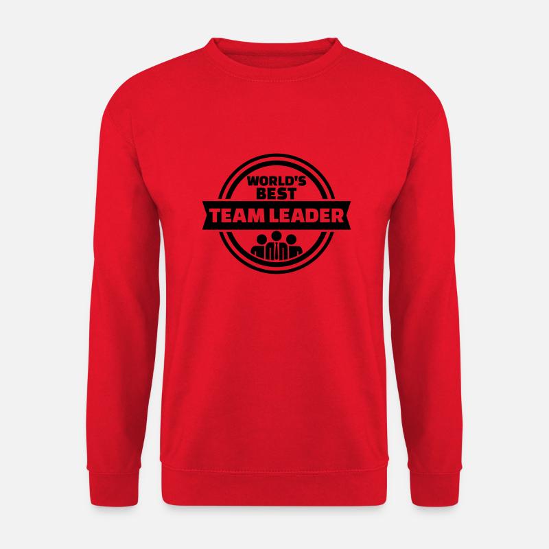 Teamleiter - Unisex Pullover - Rot