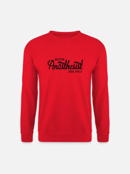 Bester Anästhesist der Welt - Unisex Pullover - Rot