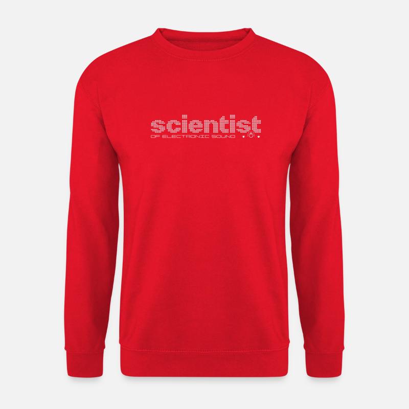 Scientist of Electronic Sound - Unisex Pullover - Rot