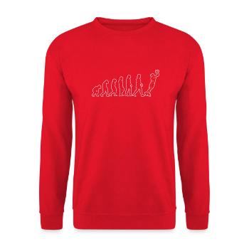 Basket-ball Équipe de basket-ball Basketteur - Sweat-shirt Unisexe - rouge - Devant - Alina (178cm) & Michal (187cm)