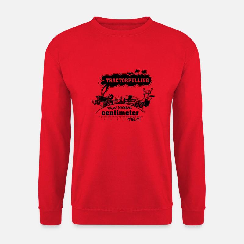 tp where every cm counts - Unisex Sweatshirt - red
