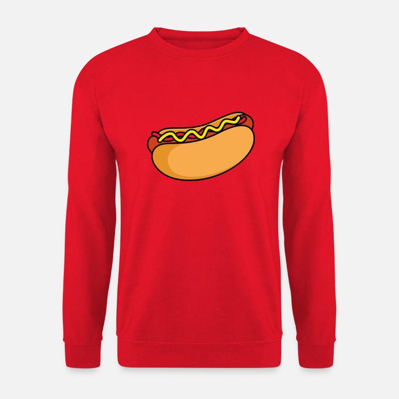 hotdog - Unisex Pullover - Rot