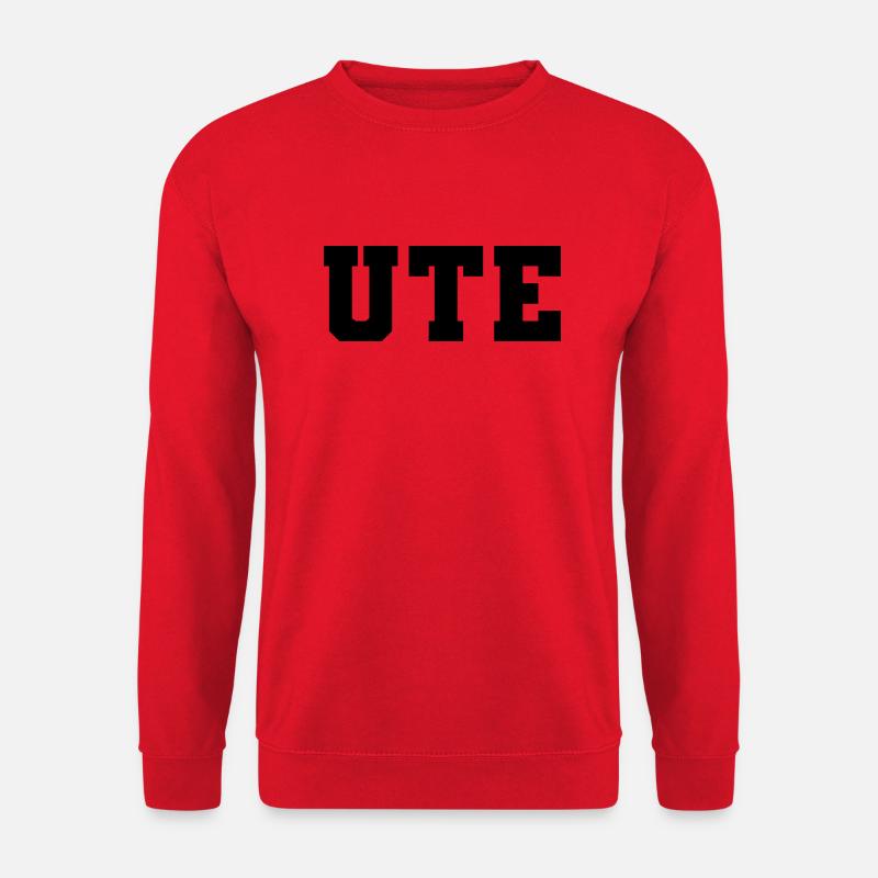 Name - Ute - Unisex Pullover - Rot