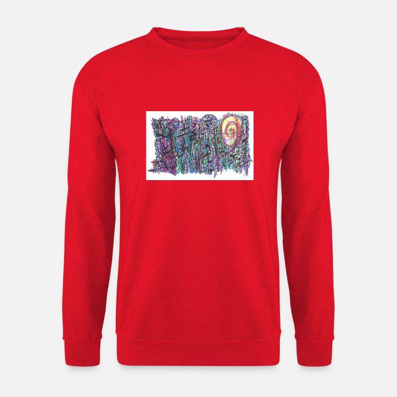 240723 02 - Unisex Pullover - Rot