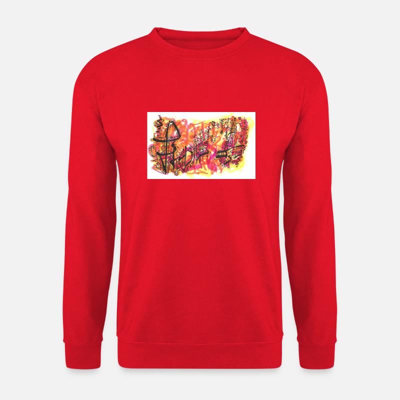 240702 01 - Unisex Pullover - Rot