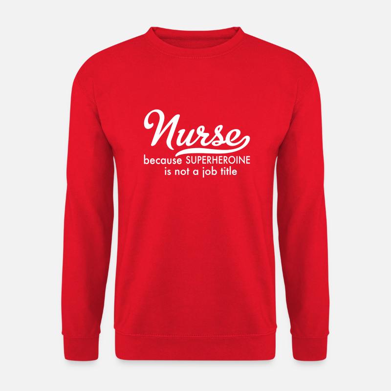 Krankenschwester - Unisex Pullover - Rot