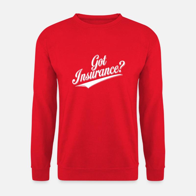 Advice on optimal protection - Unisex Sweatshirt - red