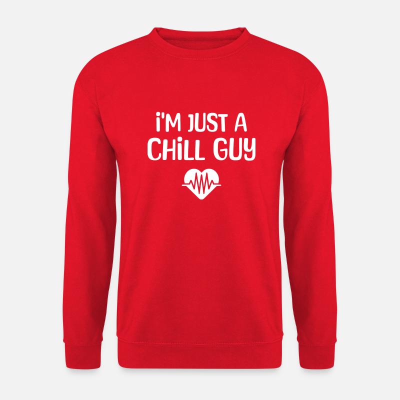 Entspannter Typ - Unisex Pullover - Rot